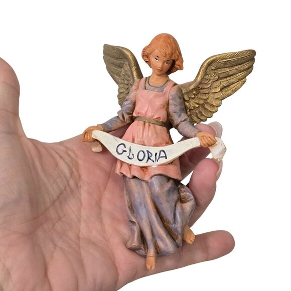 Fontanini Gloria Angel 5" Centennial Collection Figurine By Roman Inc. - Picture 2 of 6